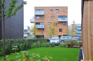 Der Woodcube, ein Projekt der IBA in Hamburg.